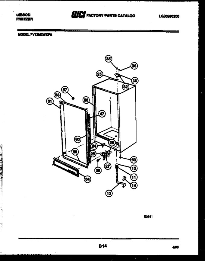 Diagram for FV13M2WXFA