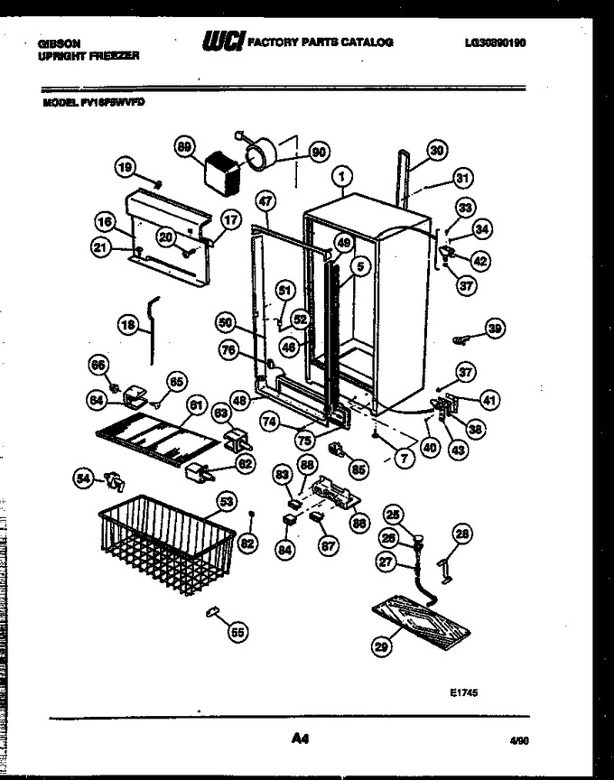 Diagram for FV16F5WVFD