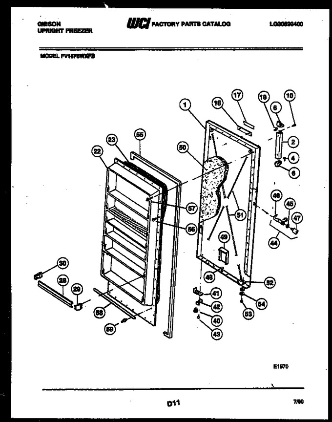 Diagram for FV16F5WXFB