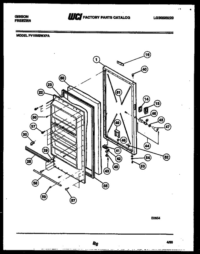 Diagram for FV16M2WXFA