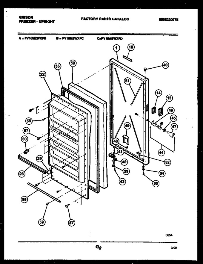Diagram for FV16M2WXFD