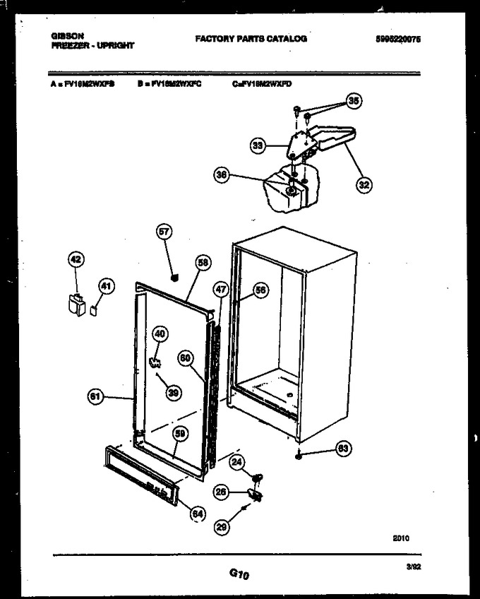Diagram for FV16M2WXFD