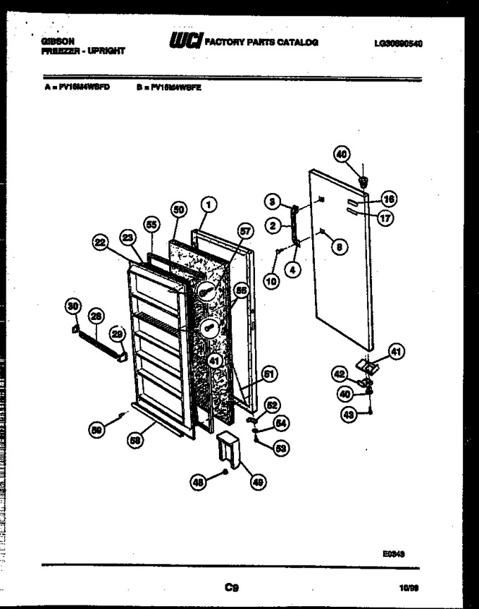 Diagram for FV16M4WSFD
