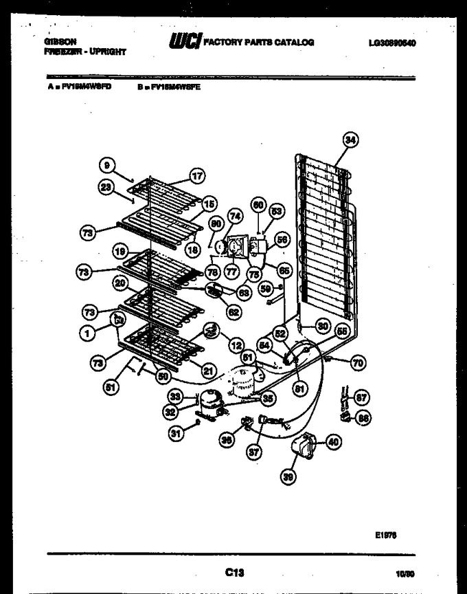 Diagram for FV16M4WSFE