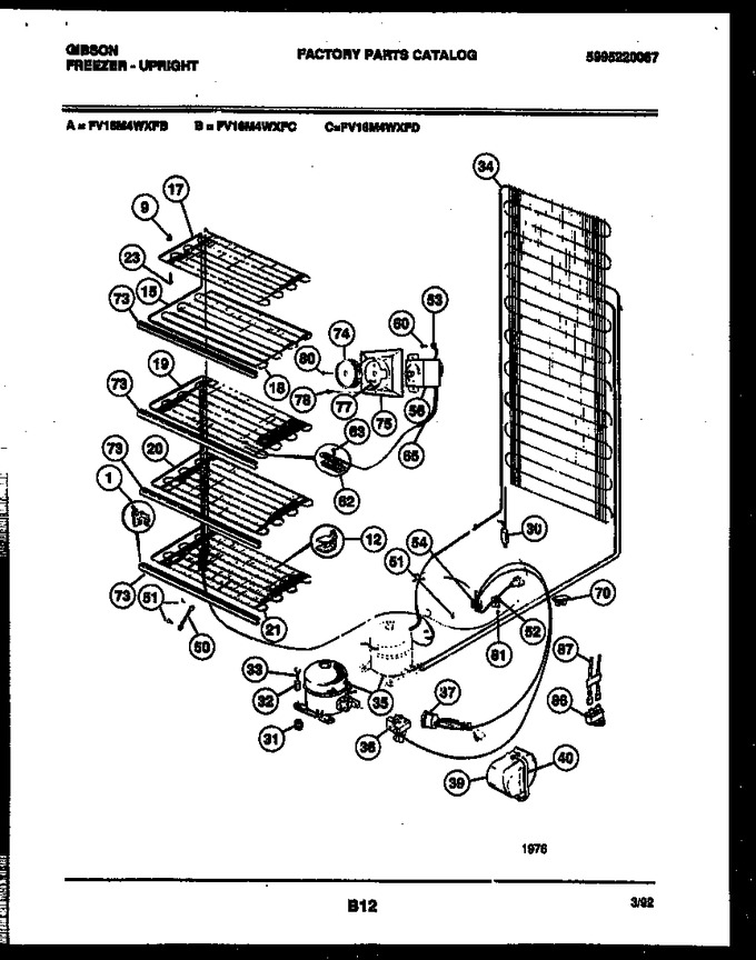 Diagram for FV16M4WXFD
