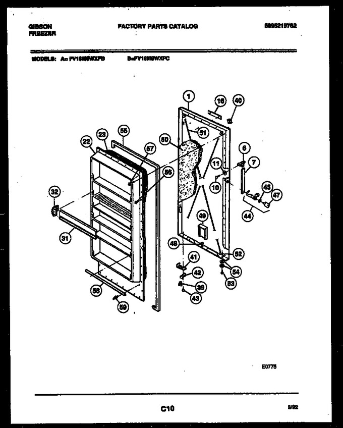 Diagram for FV16M9WXFC