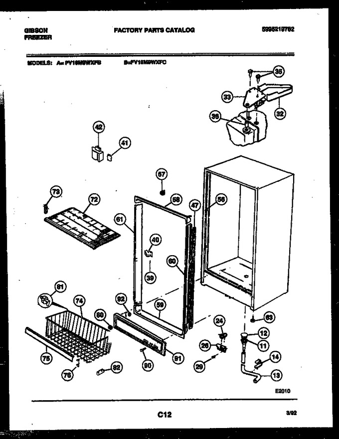 Diagram for FV16M9WXFC