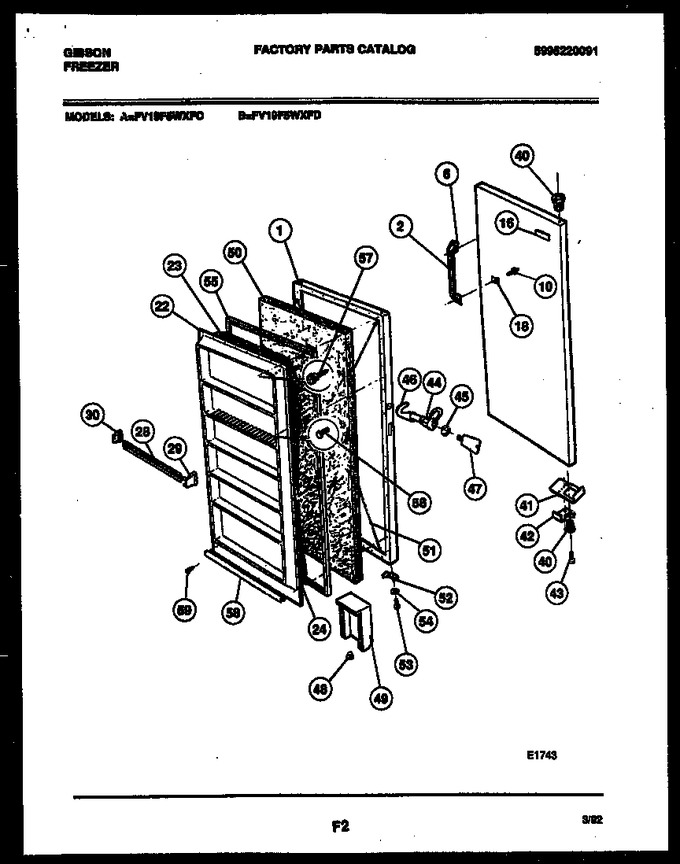 Diagram for FV19F5WXFD