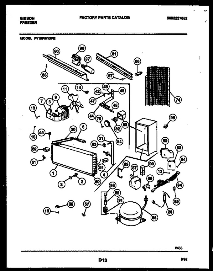 Diagram for FV19F5WXFE