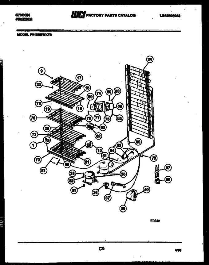 Diagram for FV19M2WXFA