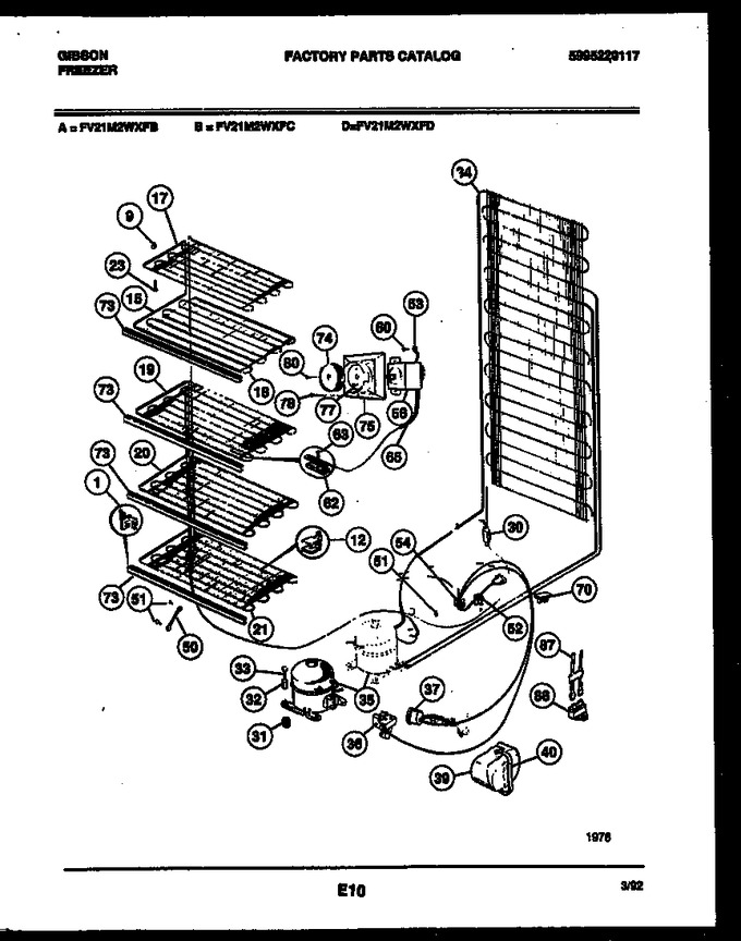 Diagram for FV21M2WXFC