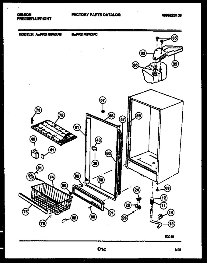 Diagram for FV21M9WXFC