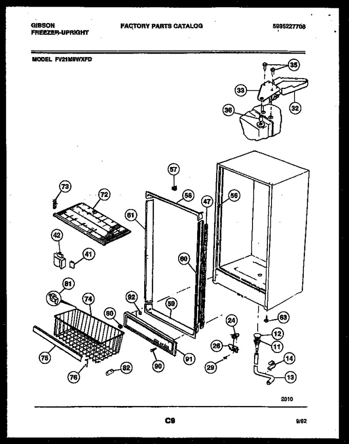 Diagram for FV21M9WXFD