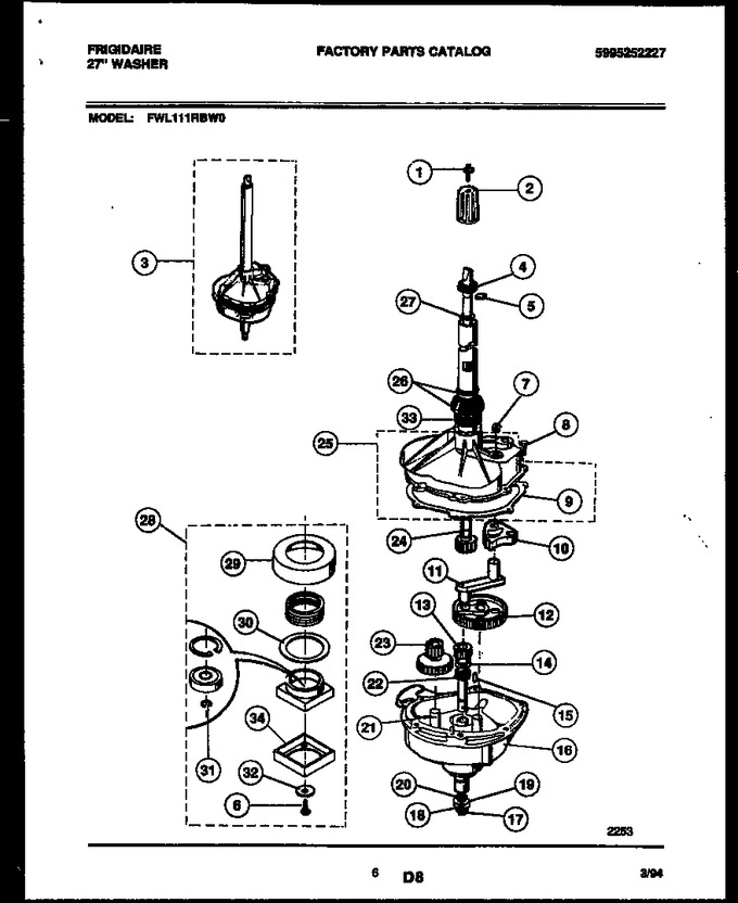 Diagram for FWL111RBW0