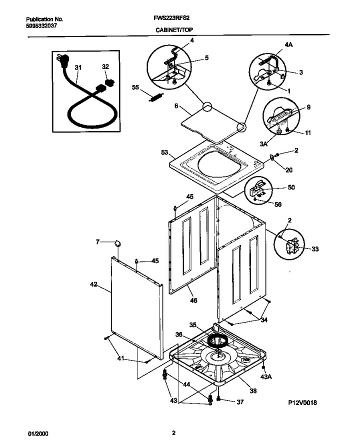 Diagram for FWS223RFS2