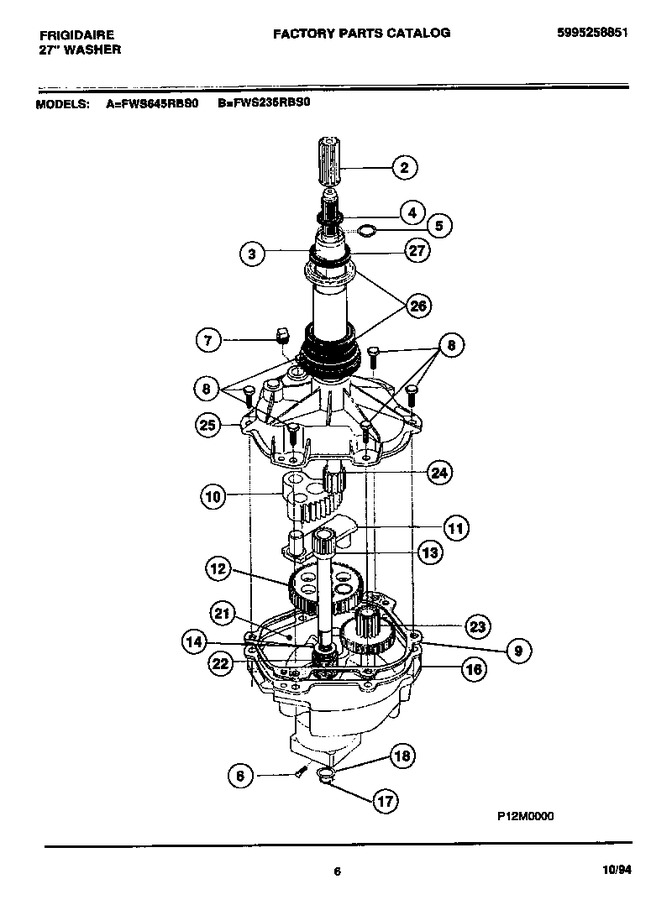 Diagram for FWS235RBT0