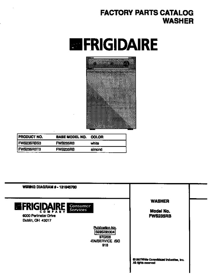 Diagram for FWS235RBT3