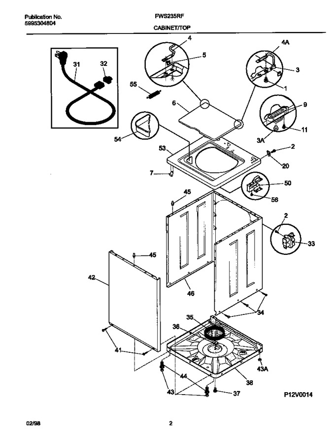 Diagram for FWS235RFT0