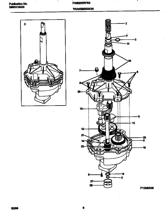 Diagram for FWS235RFS3