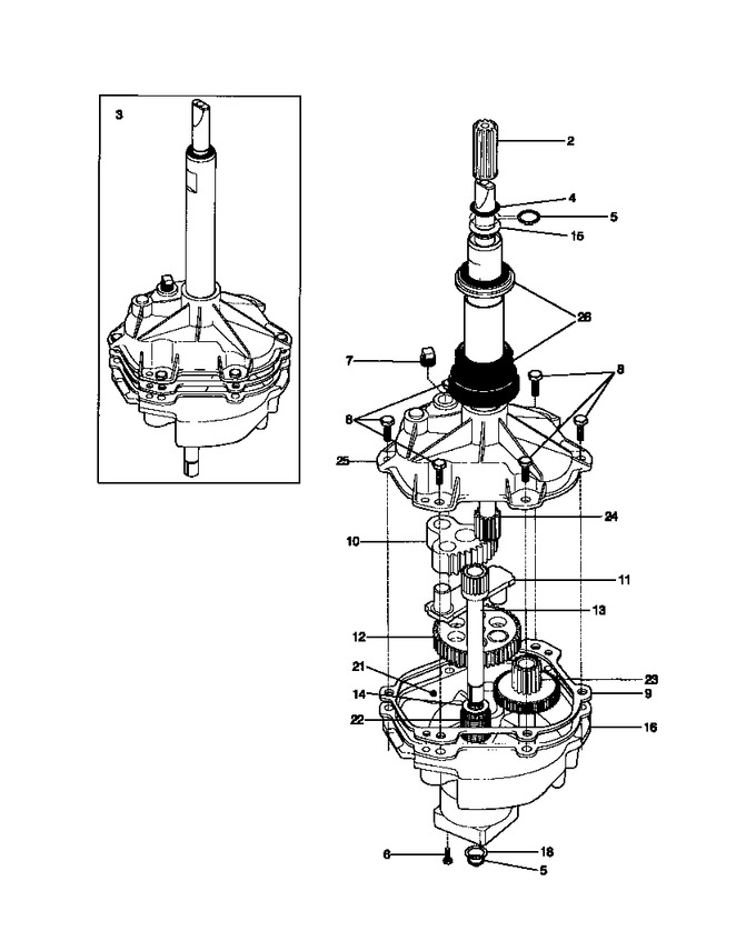 Diagram for FWS445RBS1