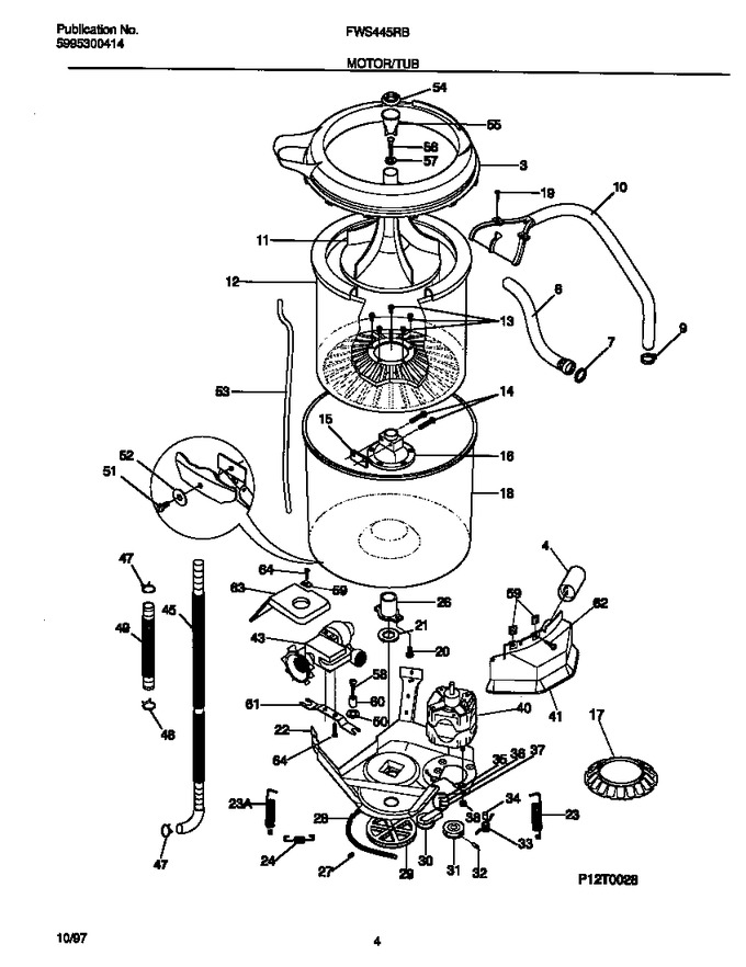 Diagram for FWS445RBS5