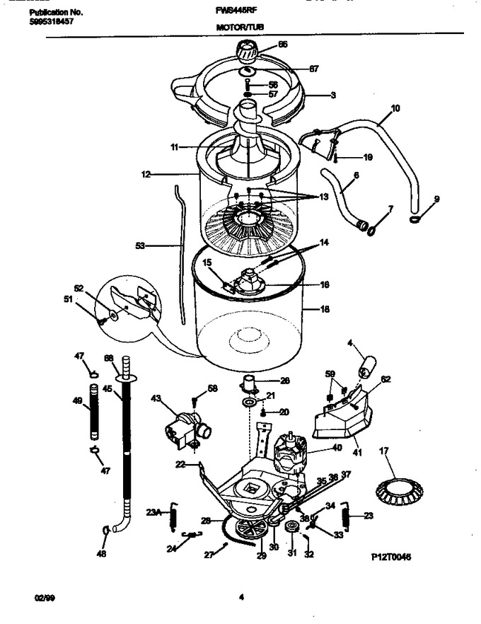 Diagram for FWS445RFS2