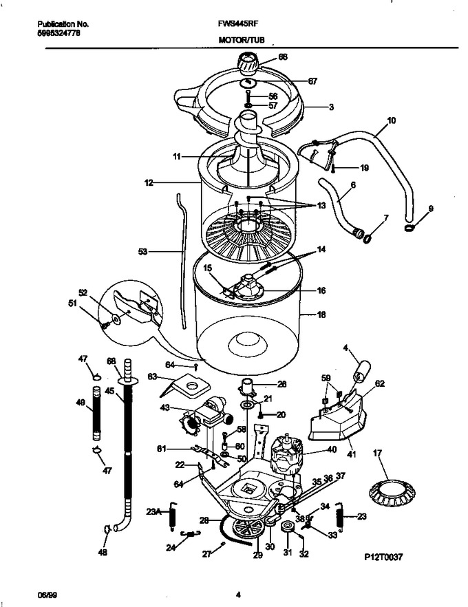 Diagram for FWS445RFS3
