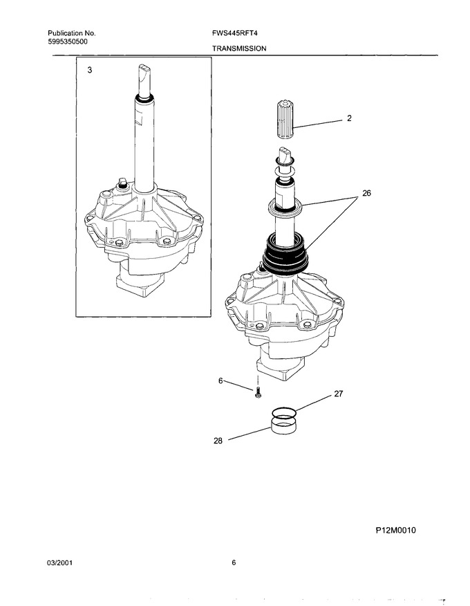 Diagram for FWS445RFT4