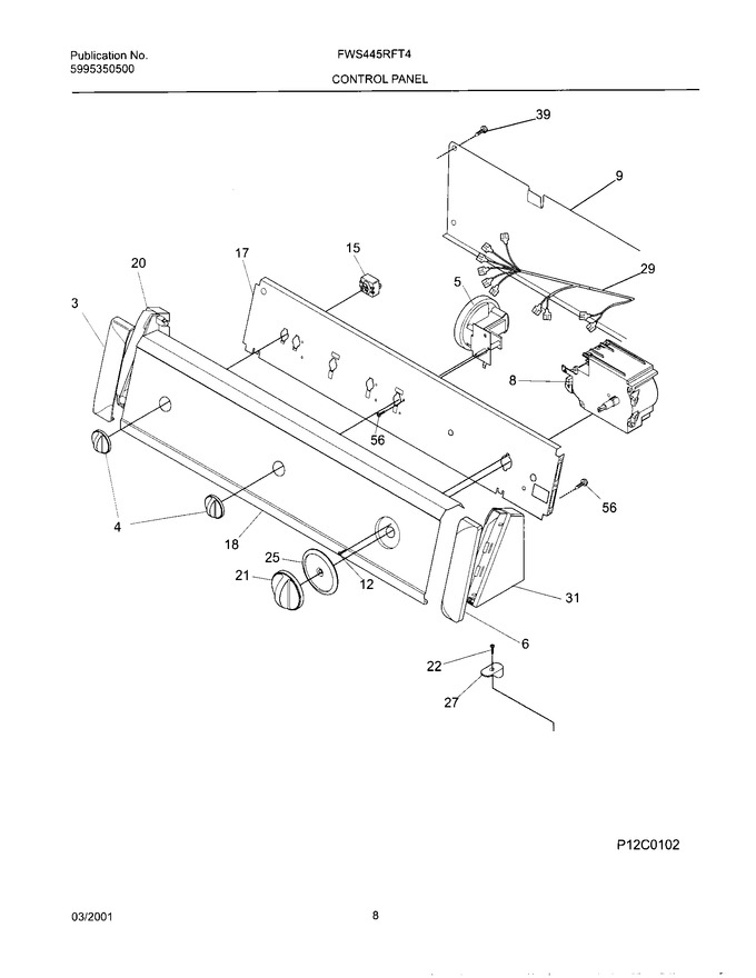 Diagram for FWS445RFT4