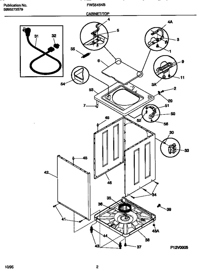 Diagram for FWS545NBT2