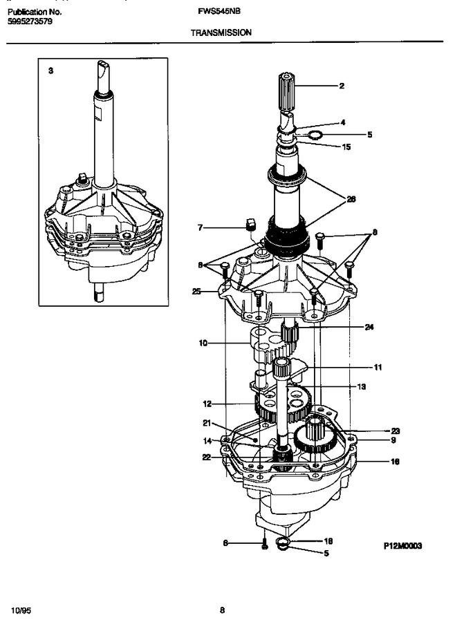 Diagram for FWS545NBT2