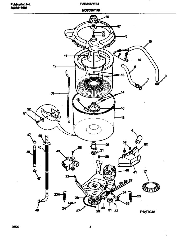 Diagram for FWS545RFS1
