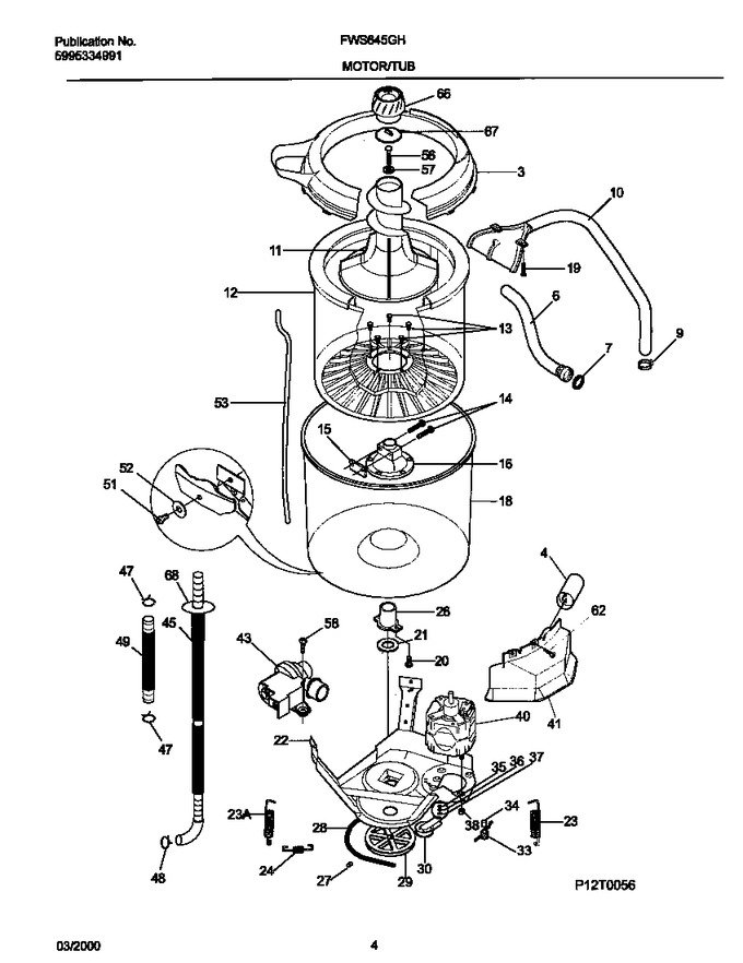 Diagram for FWS645GHS0