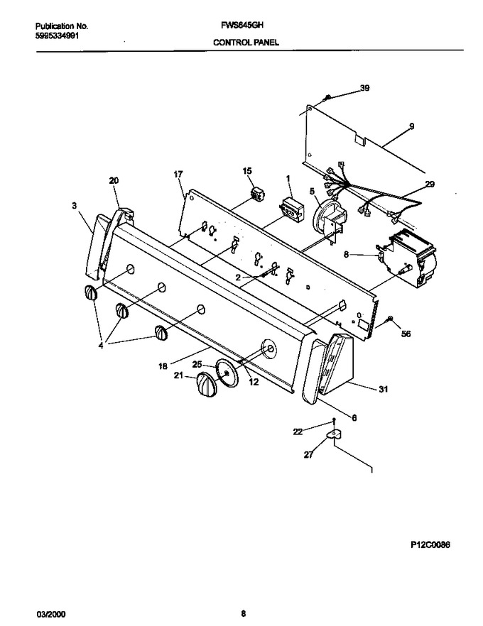 Diagram for FWS645GHS0