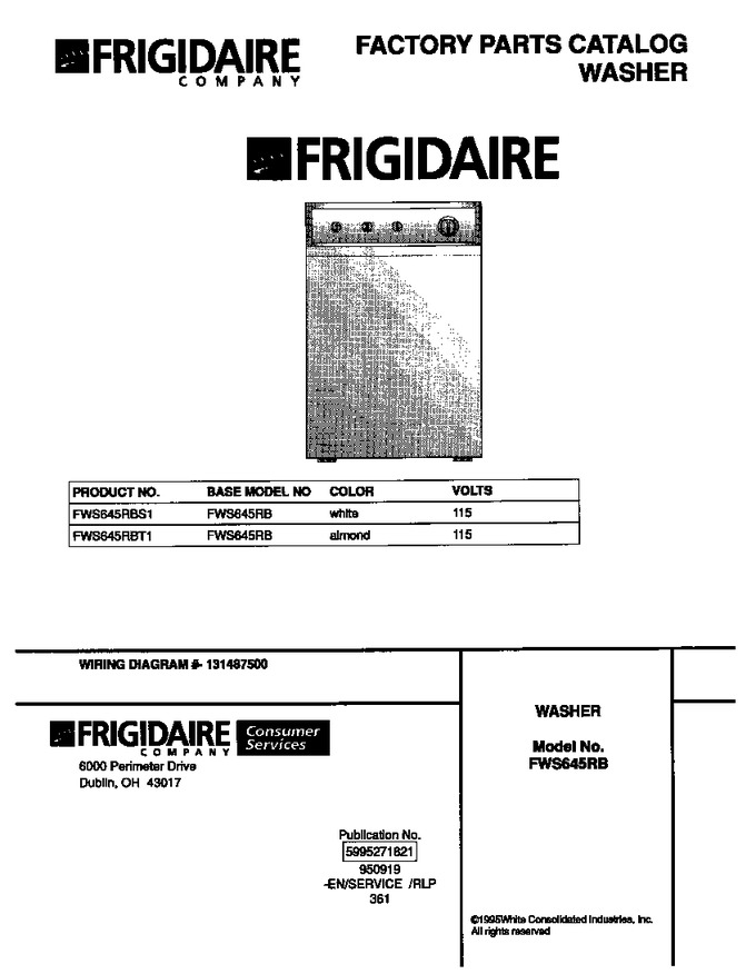 Diagram for FWS645RBS1