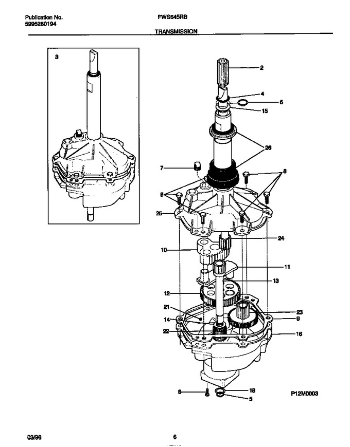 Diagram for FWS645RBT3