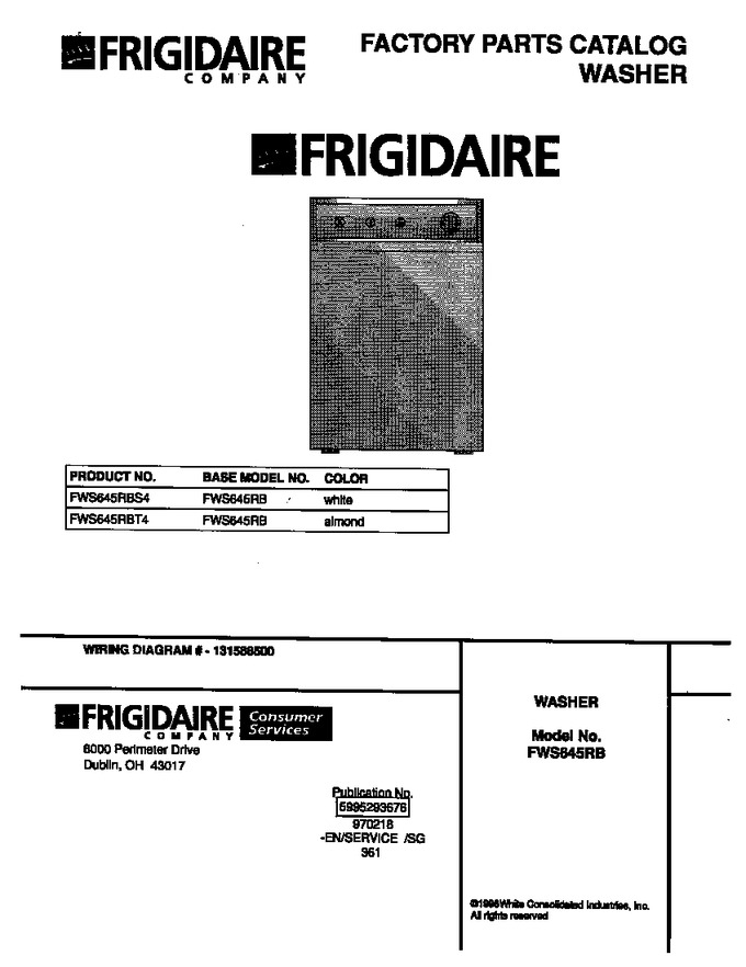 Diagram for FWS645RBT4