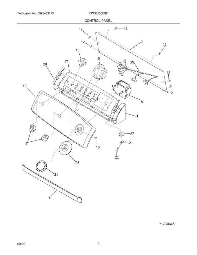 Diagram for FWS6600ES0