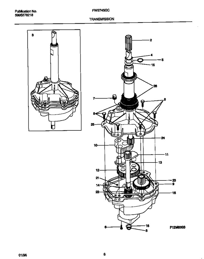 Diagram for FWS745GCT2