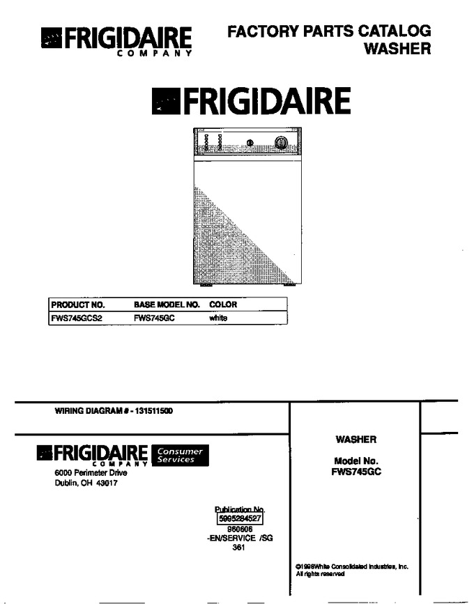 Diagram for FWS745GCS2