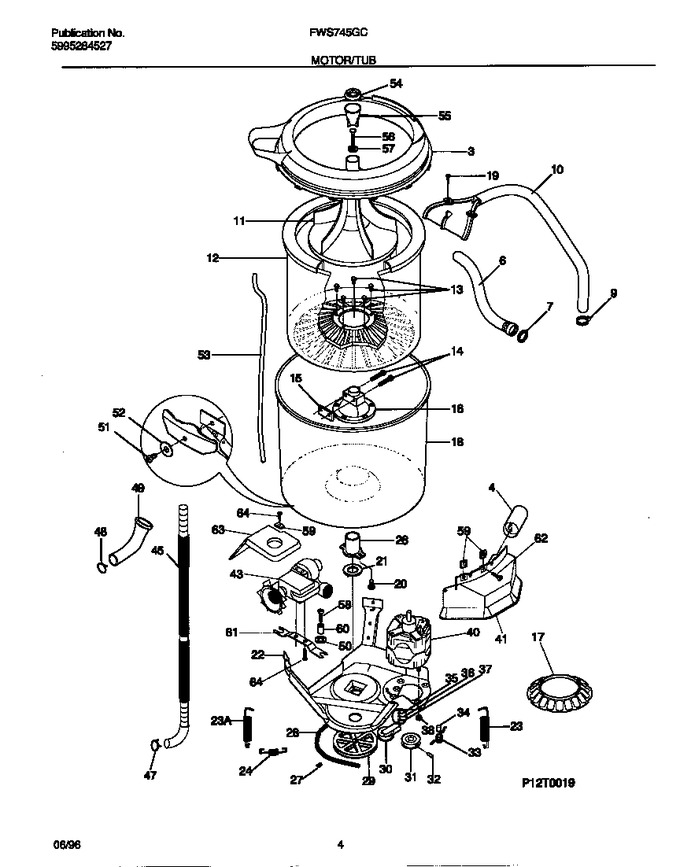 Diagram for FWS745GCS2
