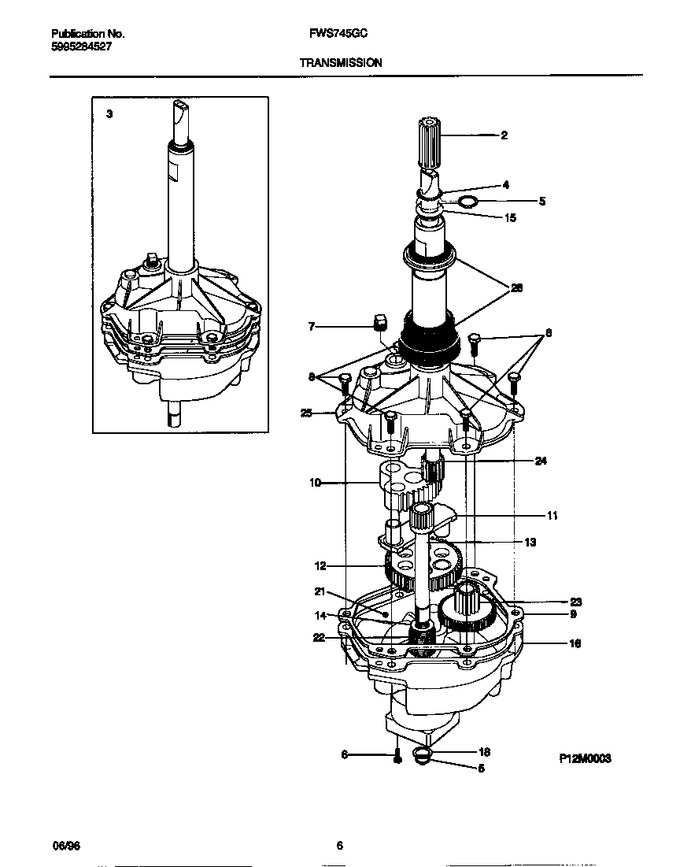 Diagram for FWS745GCS2