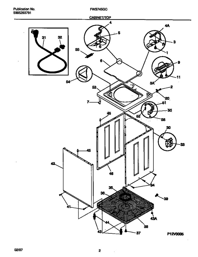 Diagram for FWS745GCS3