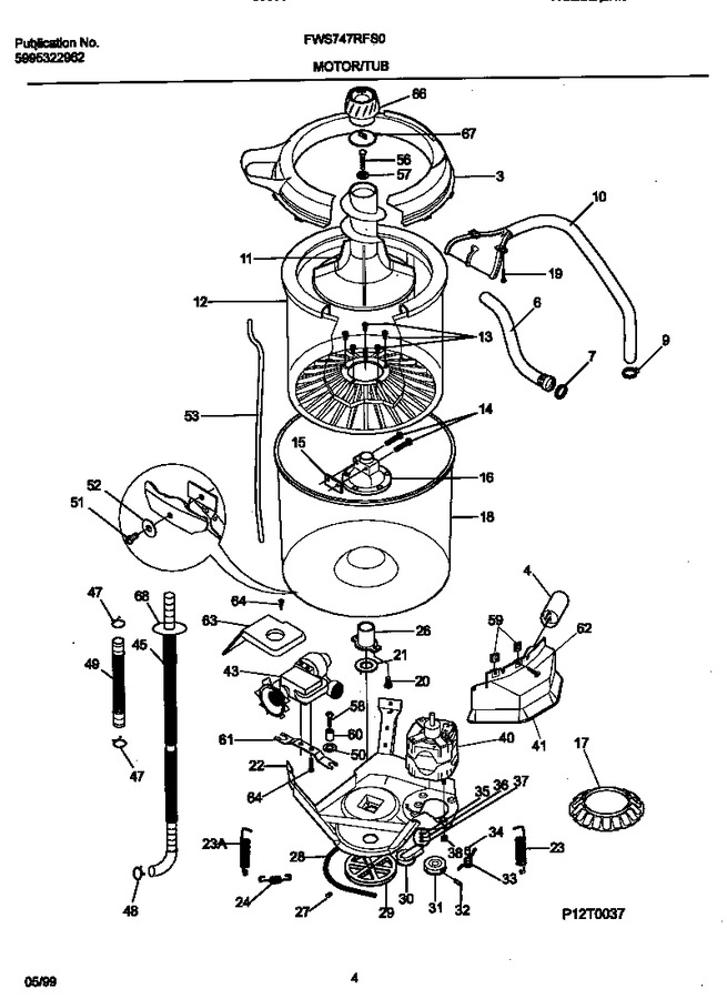 Diagram for FWS747RFS0