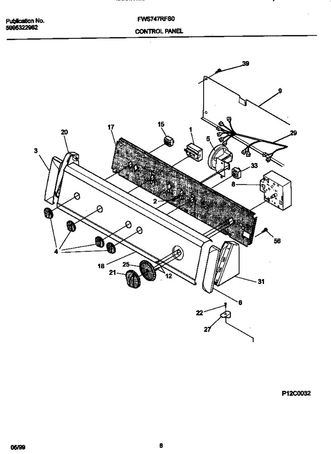 Diagram for FWS747RFS0