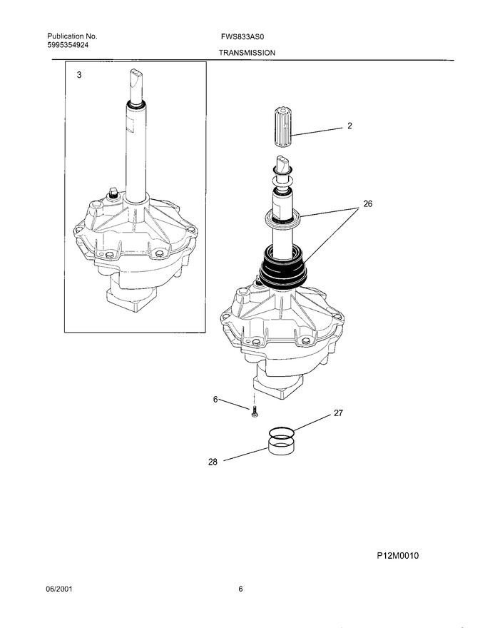 Diagram for FWS833AS0