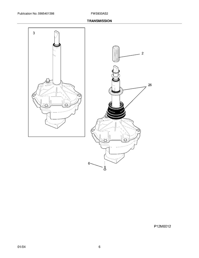 Diagram for FWS833AS2