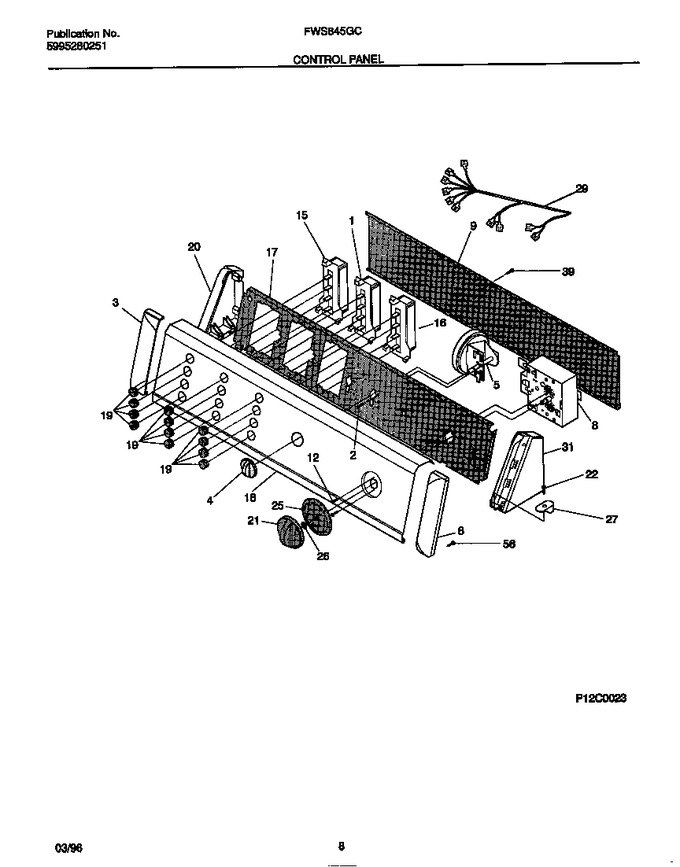 Diagram for FWS845GCS3