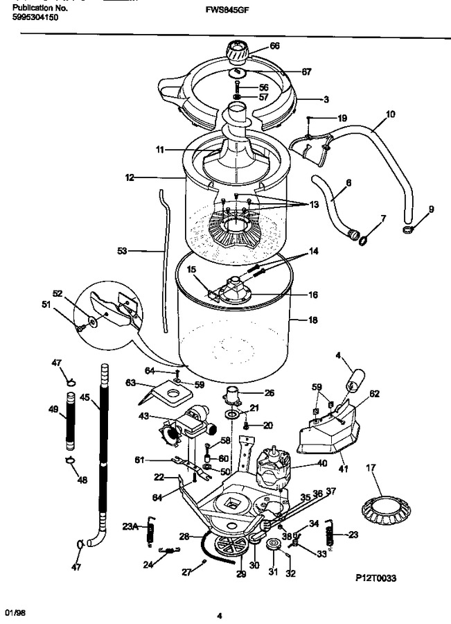 Diagram for FWS845GFT0