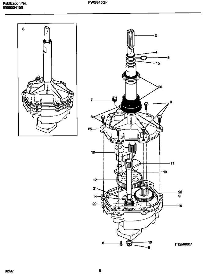 Diagram for FWS845GFS0